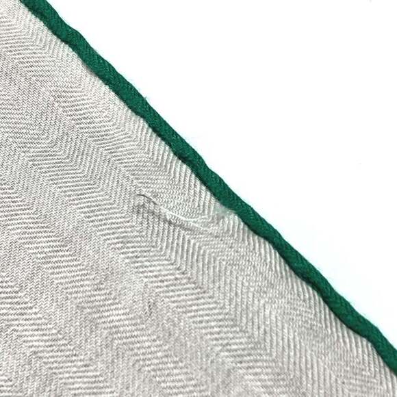 HERMES Cream Silk Scarf - Picture 14 of 15